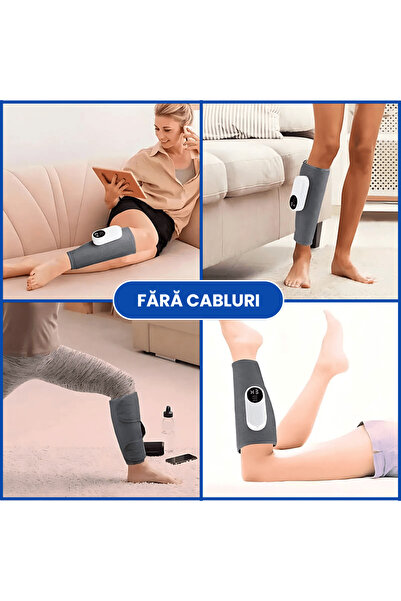 OferteTop Lymphatic Massager for Feet and Calf with Heating and Compression