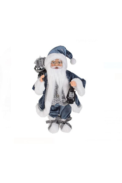 ADDA Figurină decorativă Moș Crăciun cu sac și felinar 31 cm