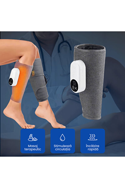 OferteTop Lymphatic Massager for Feet and Calf with Heating and Compression