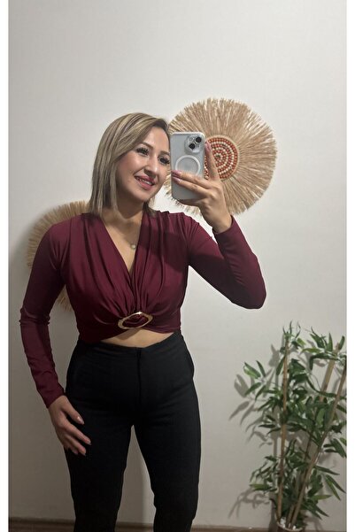 Butik Toka detayli bluz