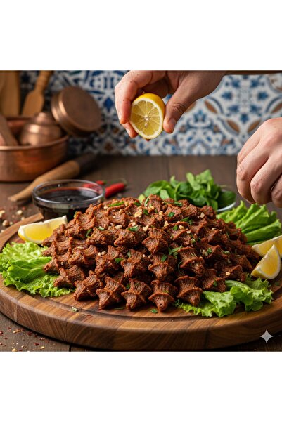 Master Çiğ Köfte 1000 gr el yapımı cevizli kajulu çiğköfte hafif acılı (eşsiz...