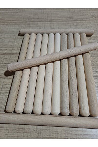 neşeli ahşap Ritim Çubuğu 30 Çift (60 Adet)