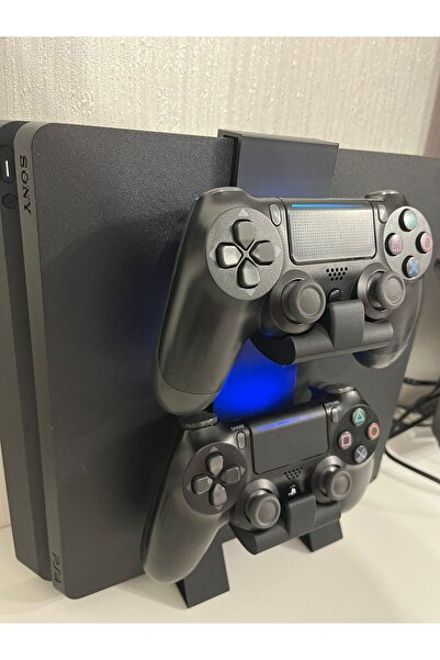 ArDu PS4 Dikey Stand ve DualShock Kol Tutucu (Slim)