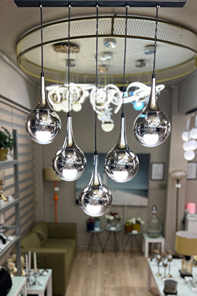 MINIMAL ETICARET VE BILGI TEKNOLOJILERI Rains Linear Silver Chrome 5'li FÜME ...