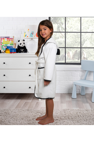 MİNALİSA Panda Children's Bathrobe