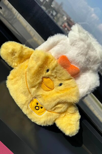 EMKSHOP حقيبة ماء ساخن بغطاء على شكل بطة لطيفة (22*16 سم)