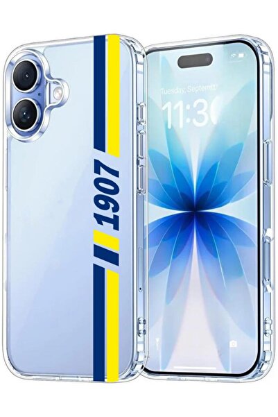 3GEN CASE İphone 17 Uyumlu Desenli Şeffaf Silikon Kılıf