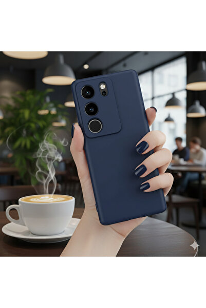 Hatreds Vivo V29 5G Kılıf Kamera Koruma Çıkıntılı İçi Kadife Soft Renkli Lans...
