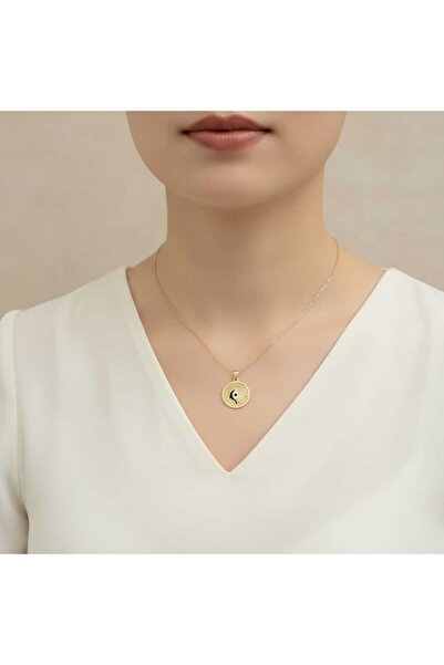 Ralp Moda قلادة بول شارميلي مع تمثال العين الزرقاء