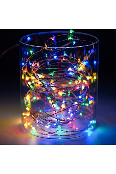 Tim Flippy® Linear Christmas Lights, Copper Wire, 8 Light Modes, Remote, 5 m, 50 LEDs, USB Powered, 4.5