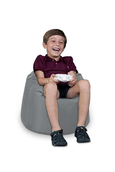 Anderson Ultra Soft Small Luxury Waterproof Bean Bag Chair - Grey (Small/Kids)