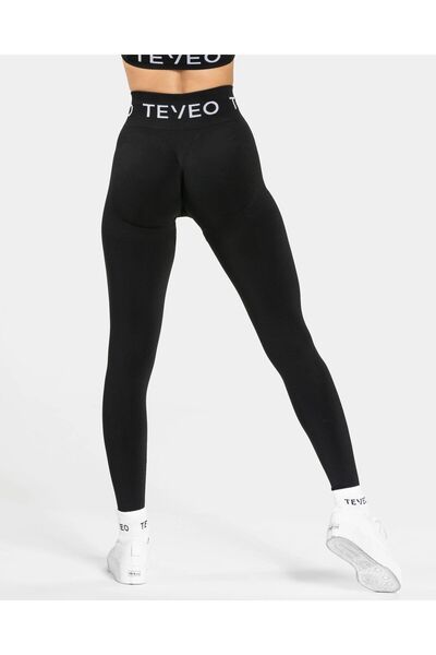 TEVEO Push-Up Hip-Lifting Shaping / Sculpting Tuksel Waist Seamless Stitch-Free Tights