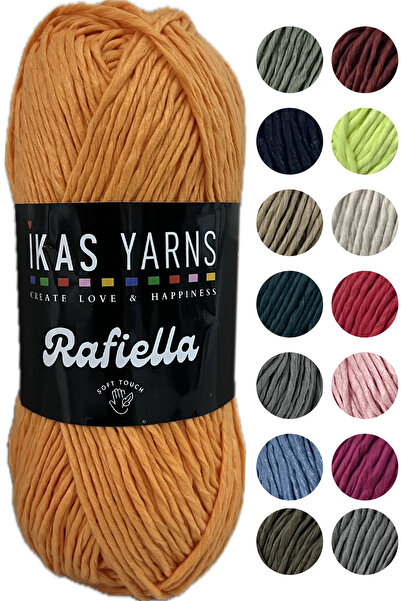 destini Soft Raffia Paper Twine - Ideal for Hobby, Crochet & Hand Knitting, B...