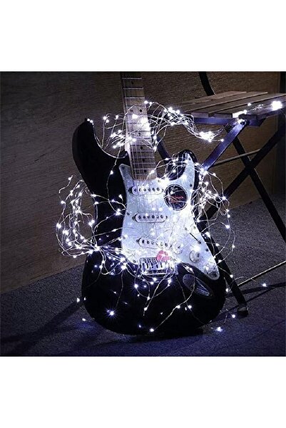 Flippy ® Linear Christmas Lights, 10 m, 100 LEDs, Copper Wire, USB 4.5V, Cool...