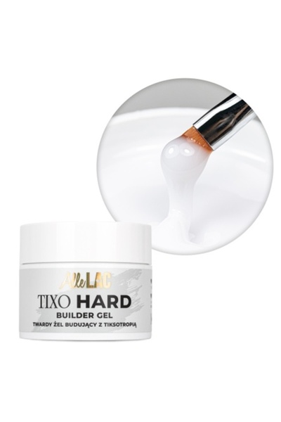 Allepaznokcie AlleLac Tixo Hard Builder Gel Milky White 45g
