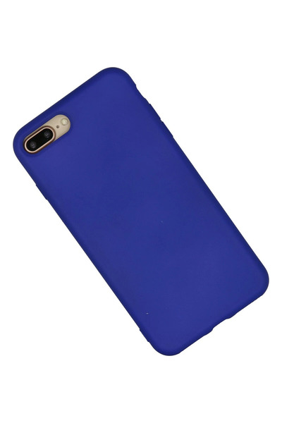 NewFace Drnds iPhone 7 Plus Case Nano Inside Velvet Silicone (222746) - Dark Blue