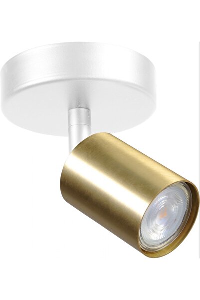 Rsylight Retro Beyaz Eskitme Led spot Tavan Plofyoner Aplik180 Derece Hareket...