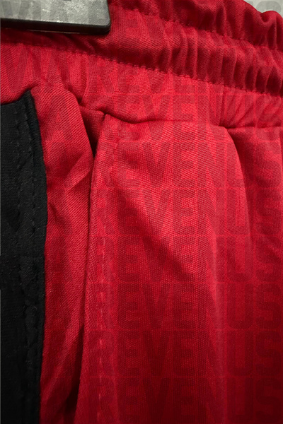 Vordevia Piped Detail Custom Jersey Fabric Casual Sports Shorts