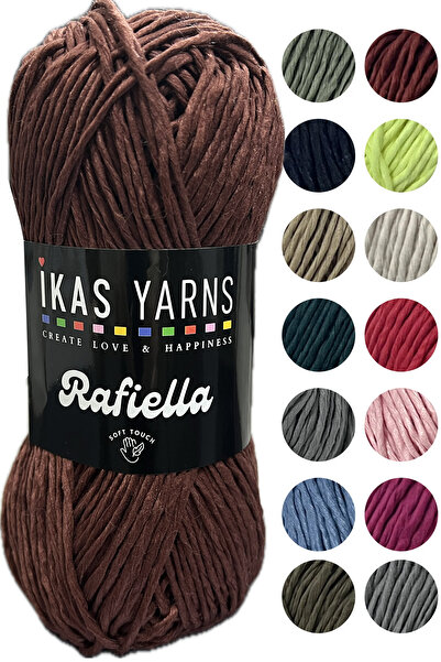 destini Soft Raffia Paper Twine - Ideal for Hobby, Crochet & Hand Knitting, B...