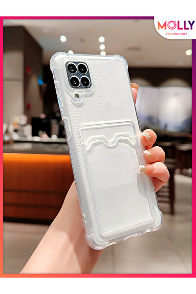 Molly Silicone Case with Transparent Card Pocket for Huawei P40 Lite