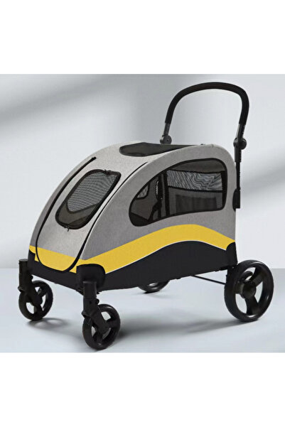 Tommy DRNDS Evcil Hayvan Arabası Sarı 90*73*108cm (223150) Max 60kg