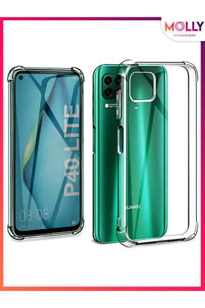 Molly Anti-Shock Transparent Silicone Case with Reinforced Corners for Huawei P40 Lite