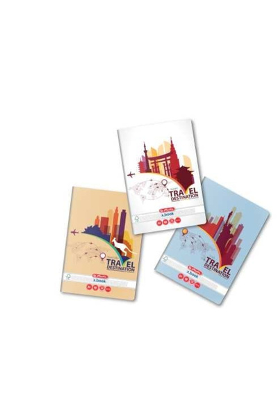 Herlitz Caiet A4 60 de coli pătrate, copertă lucioasă, colțuri rotunjite