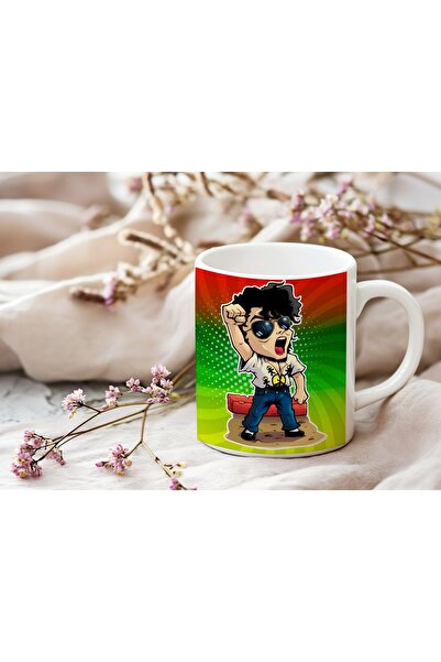 Beramussa كوب بتصميم مايكل جاكسون – كوب مخصص برسوم كرتونية لملك البوب ​​مايكل...