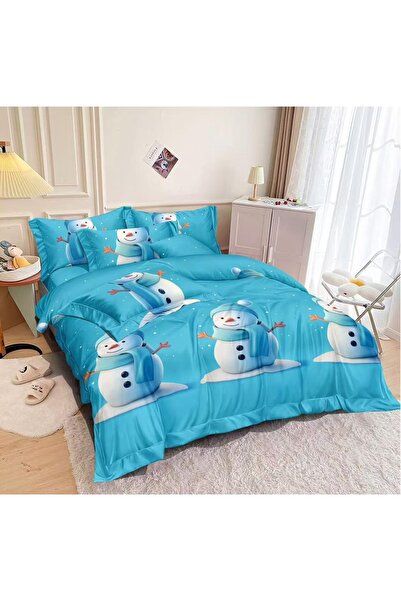 Amigo FINET bedding set for 2 people, Santa Claus design, 6 pieces