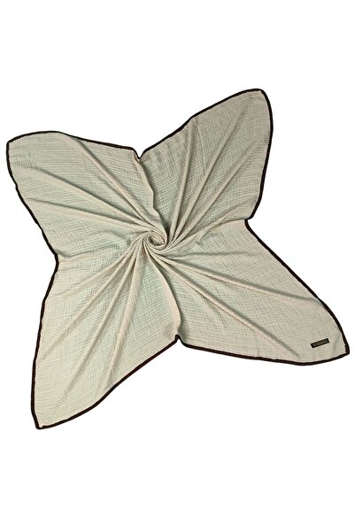 mim eşarp Egyptian Scarves Piped Muslin Solid Color Scarf 100X100Cm