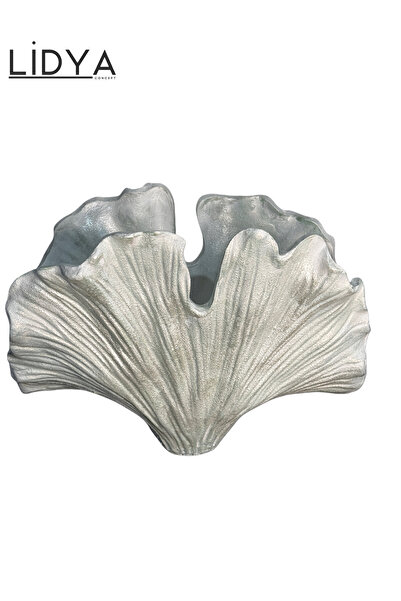 Lidya İstiridye Formlu İnci Beyazı Dekoratif Obje