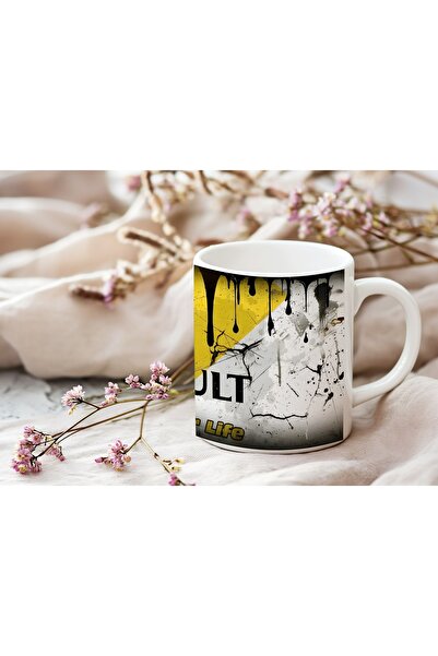 Beramussa كوب بشعار رينو – هدية مطبوعة أنيقة خاصة لمحبي السيارات ذات طابع شغف...