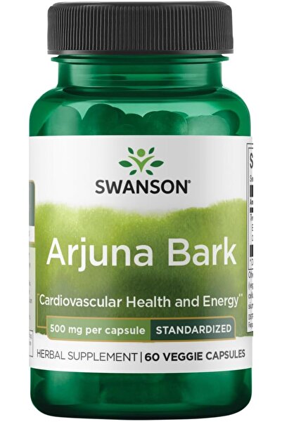 SWANSON أرجونا بارك للصحة القلبية 500 ملغ 60 كبسولة نباتية