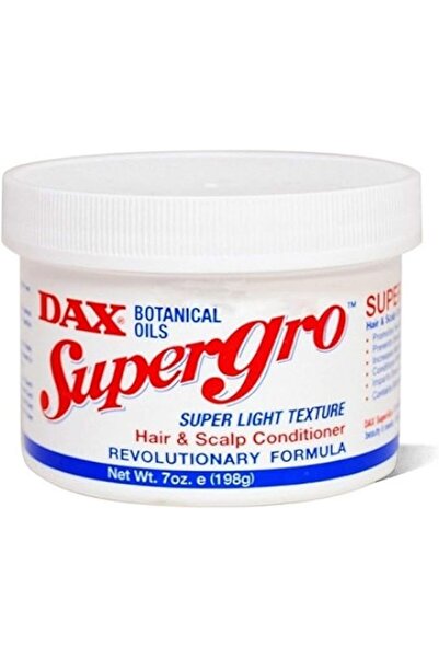 RüzgarShop Dax Supergro Saç Güçlendirici Bakım Yağı 198 gr 1 Paket