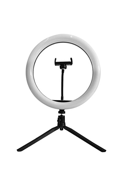 KlaussTech Lampă selfie de 10 inch cu suport reglabil