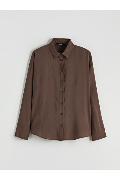 LC Waikiki Oversize Modal Blended Women's Shirt