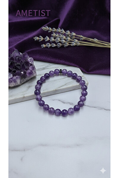 AURA Amethyst Stone Natural Stone Bracelet