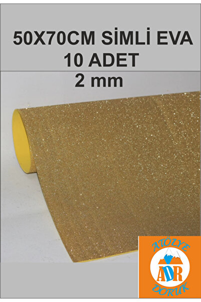 Atölye Doruk ALTIN Simli Eva 50x70cm Eva - El işi, hobi malzemesi, kreş, okul...