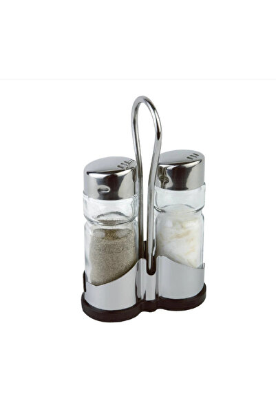 OEM Set of 2 salt shakers, 1 napkin holder