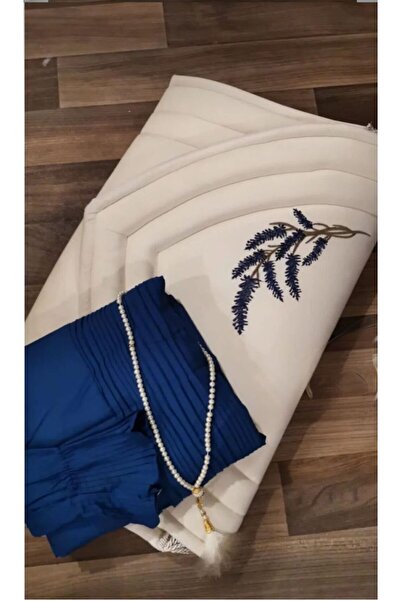 Generic Women's prayer rug and shawl set, Tiffany color