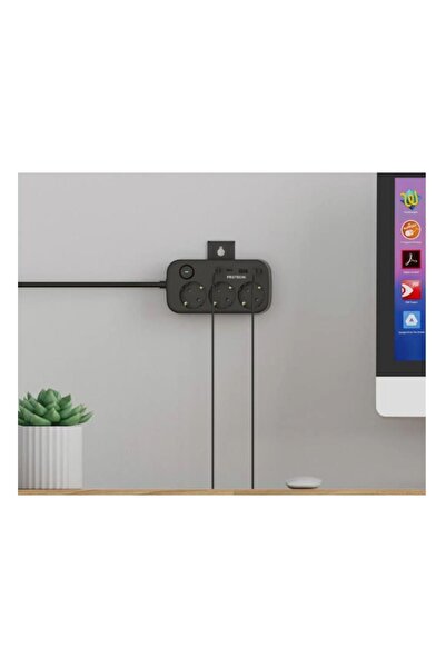 onay aksesuar USB-C ve USB-A Çıkışlı Piriz Çoklayıcı Masa Üstü /Seyhat Güç Uz...