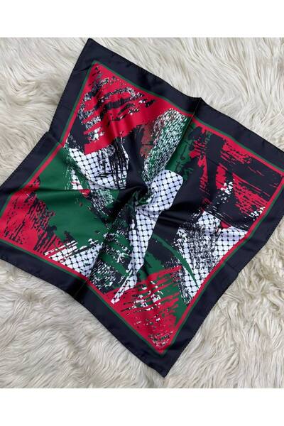 LA SEFA PALESTINE THEMED SCARF 50x50