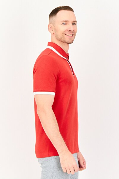 Puma Men Regular Fit Short Sleeve Outdoor Polo Shirt, Red
