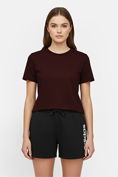 adidas Women Plus Size Drawstring Training Shorts, Black