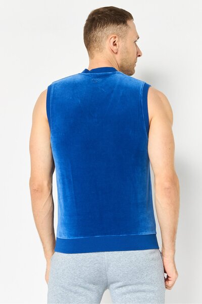 Puma X Noah Men Sportswear Fit Sleeveless Outdoor Vest, Blue