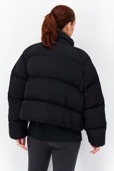 adidas Women Sportswear Fit Long Sleeve Training Jackets, Black