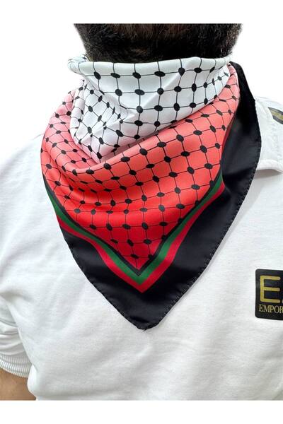 LA SEFA Eșarfă cu tematică palestiniană 50x50