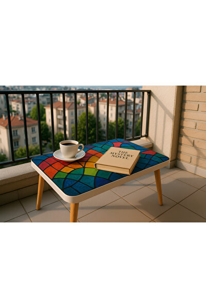 Boyut “Sanat Dokunuşlu Özel Tasarım Sehpa – 50×75 cm”