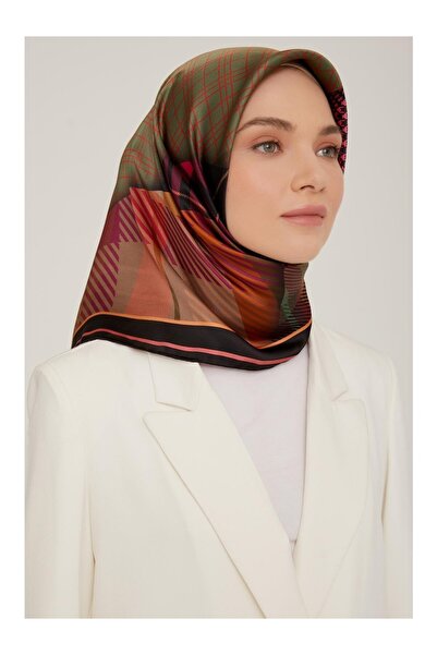 Armine Pure Silk Scarf (Nostalji Sura) (S) 8819D -05