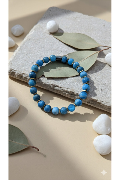 AURA Aa Quality Apatite Stone Natural Stone Bracelet